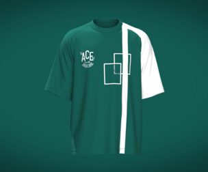 Men Raglan Tshirt - ACE  | Marvelous | Blender