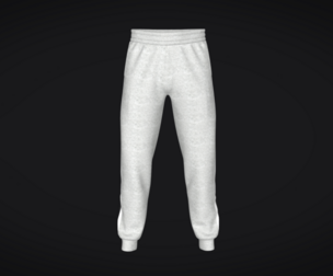 Men Sweatpant-Gray Melange  | Marvelous | Blender