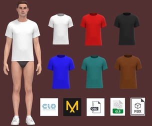 T-Shirt | Marvelous | Blender