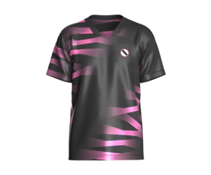 Soccer Pink And Black Jersey-Third Kit  | Marvelous | Blender