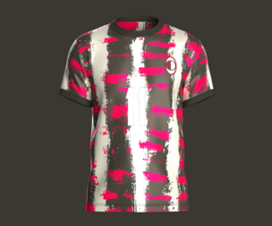 Soccer Football Brown with Mgenta Jersey Player-11 | Marvelous | Blender