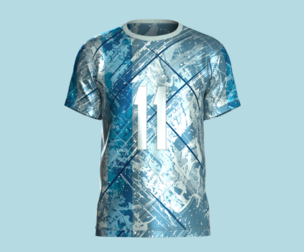 Soccer Football Jersey Player-11 V3 | Marvelous | Blender
