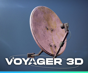 Round TV Antenna Dish