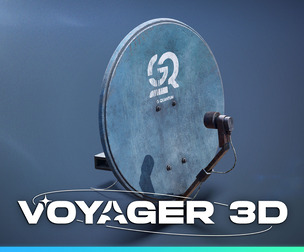 Round TV Antenna Dish