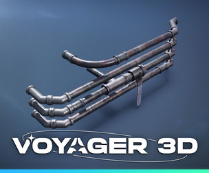 Piping Cluster Wall Addon