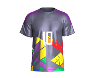 Soccer Ash with Multi color Jersey Player-10 | Marvelous | Blender