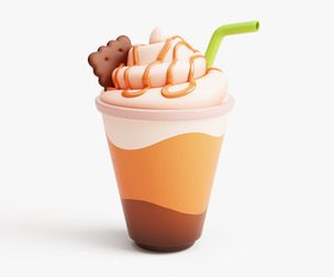 Creamy Coffee Stylized