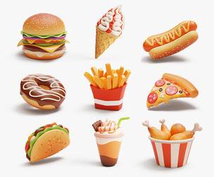 Fast Food Stylized Pack