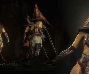 Sexy Female Pyramid Head Silent Hill 2 REMAKE