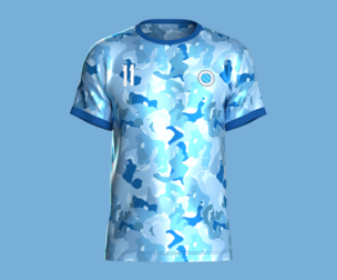 Soccer Camo Football Jersey Player 11 | Marvelous | Blender