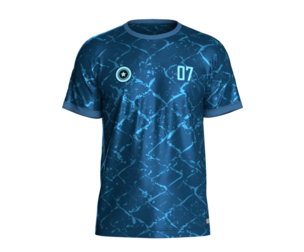 Soccer Dark Blue jersey Player 07 | Marvelous | Blender