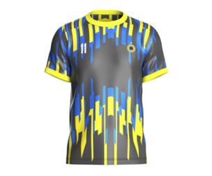 Soccer Football Black and Blue Jersey Player-11 | Marvelous | Blender