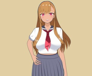 Anime girl - Student - 3