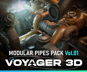 Modular Pipes Pack Vol 01