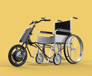 POWER ASSIST ELECTRIC MOTOR ATTACHMENT HANDCYCLE BIKE WHEELCHAIR