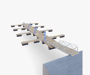 Pontoon dock V3