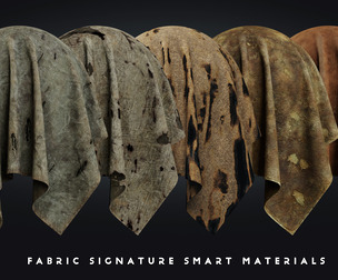 Fabric Signature Smart Materials Substance 3d painter