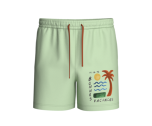 Mens Shorts Pant-Painterly Scenic | Marvelous | Blender