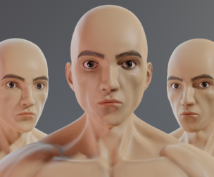 Realistic 3D Male Muscular Character Game-Ready Highly Detailed - 3D Model