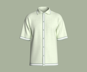 Mens Tripping Collar Polo | Marvelous | Blender