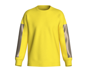 Mens Yellow Sweatshirt V2 | Marvelous | Blender
