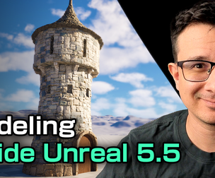 Learn to Model inside Unreal Engine 5