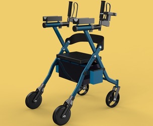 ELECTRIC ROLLATOR ROLLING WHEELED WALKER FOLDING WALKING FRAME