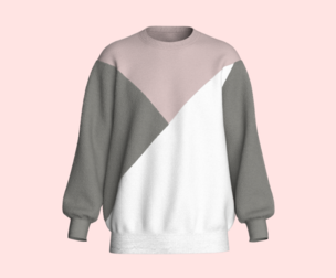 Mens Pink Sweatshirt  | Marvelous | Blender