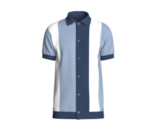 Mens Retro Polo Shirt  | Marvelous | Blender