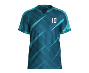 Mens Soccer Ash color Jersey Player-10  | Marvelous | Blender