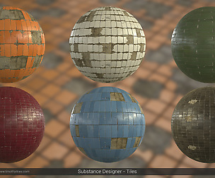 Substance Designer - Tiled Wall/Floor