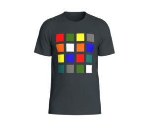 Mens Navy Blue T-Shirt  | Marvelous | Blender