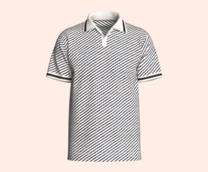 MENS OPEN COLLAR POLO SHIRT  | Marvelous | Blender