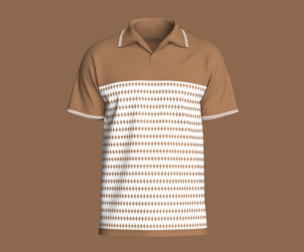 Mens Open Collar-Polo  | Marvelous | Blender