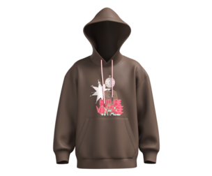 Mens Hoodie-Future Vintage  | Marvelous | Blender