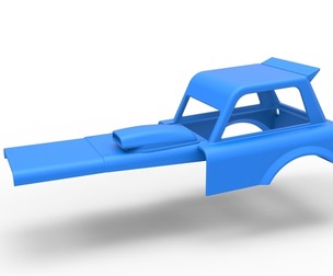 Shell of New Zealand Superstock car Version 2 Scale 1:25