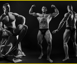 B&W Muscle Studies-Photo Reference Pack 516 JPEGs noAI