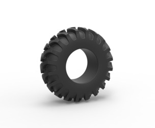 Tractor tire 30 Scale 1:25