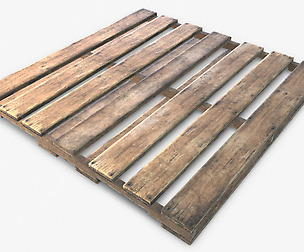 Pallet Wooden Game Ready PBR Textures