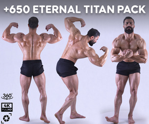 +650 Eternal Titan Reference Pictures - Vol 04