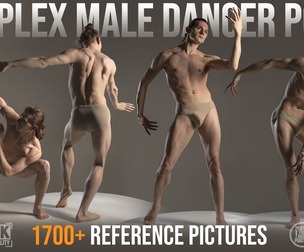 1700+ Complex Male Dancer Poses