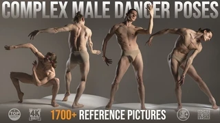 1700+ Complex Male Dancer Poses cover