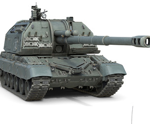 2S19 Msta-S tank