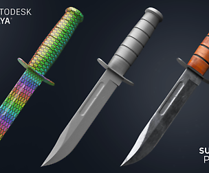 Video Game Weapon : Modeling / Substance Painter 2