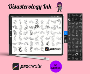 Koi Fish Set 2 Procreate Brush Stamps, 51 Koi Carp