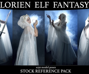 Lorien Elf Fantasy - Stock Model Reference Pack