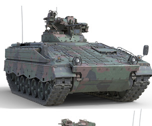 Marder 1A3 infantry fighting vehicle