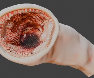 3D Intestinal Microvilli Anatomy
