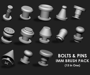 Bolts & Pins IMM Brush Pack (13 in One)