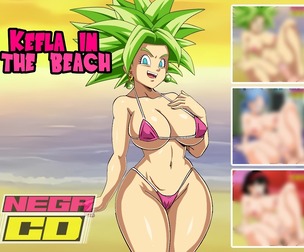 Kefla in the beach